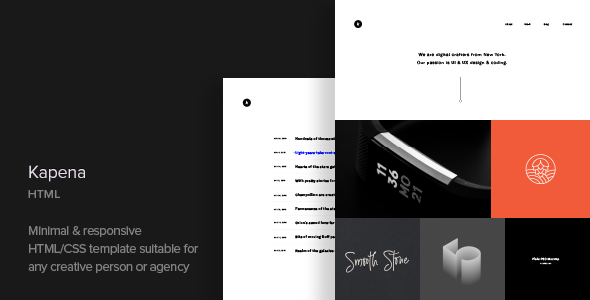 Kapena v1.1 - Responsive Portfolio HTML Template