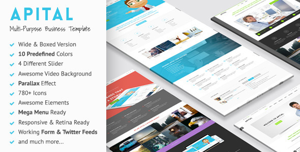Apital - Multi-Purpose Business HTML5 Template