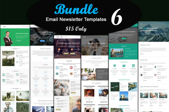 6 Email Templates Bundle-3