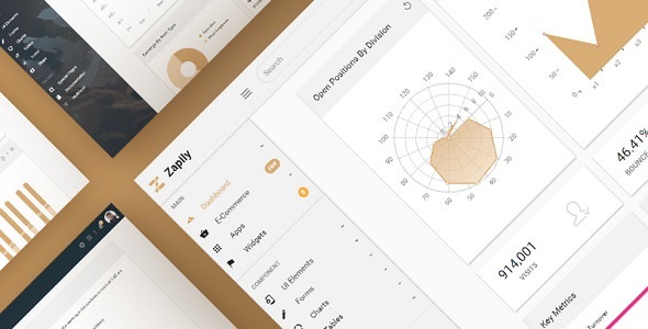 Zapily v1.0 - Responsive Bootstrap Admin & Powerful UI Kit