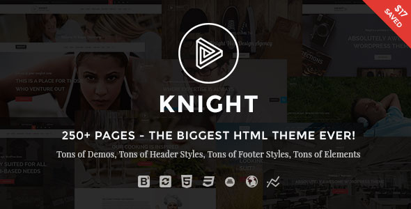 Knight - The Multi-Purpose HTML5 Template
