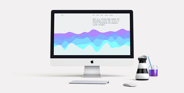 Oona v1.1 - Material Design Studio Template