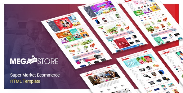 MegaStore v1.0 - Super Market Ecommerce HTML Template