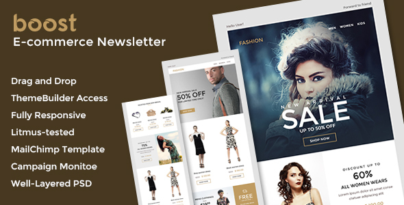 Boost - E-commerce Newsletter + Online Builder Access