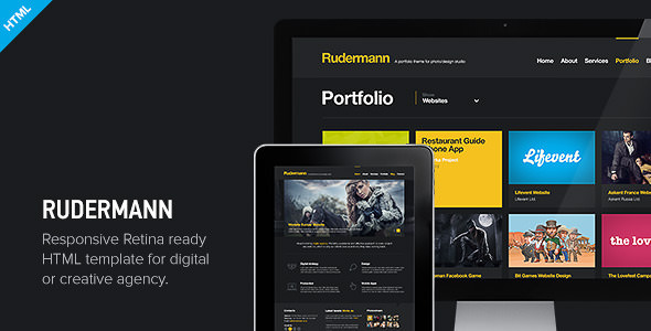 Rudermann v1.1.3 - Responsive Retina Ready HTML Template