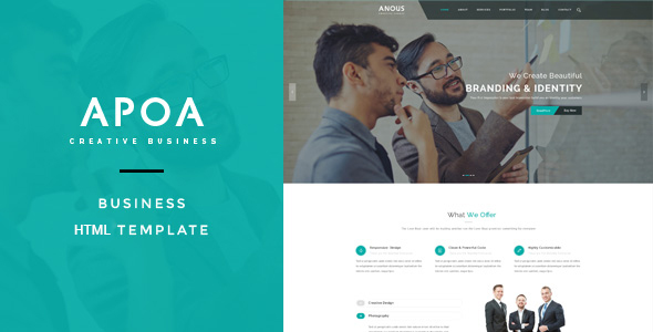 Apoa - Business HTML Template