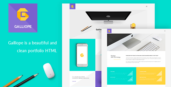 Galliope - Agency/Portfolio HTML Template