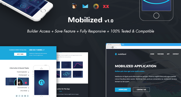Mobilized - Responsive Email + Online Template Builder