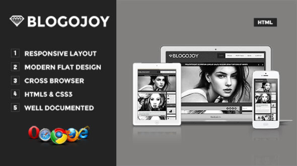 Blogojoy – Mojothemes Responsive HTML Theme