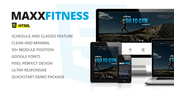 Maxx Fitness v3.0 - Responsive HTML Template