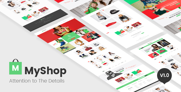 MyShop v1.0 - eCommerce Responsive Trending HTML Template