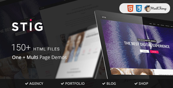 Stig - Multipurpose One/Multi Page Template
