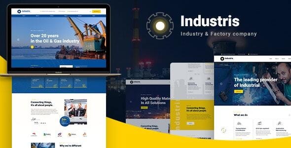 Industris v1.0 - Factory & Industrial HTML5 Template