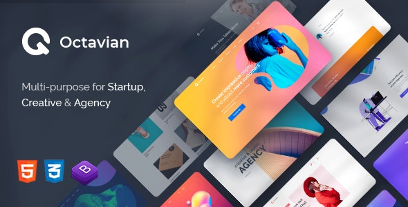 Octavian v1.0 - Multipurpose Creative HTML5 Template