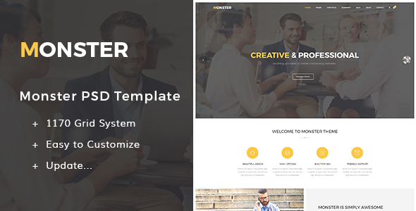 Monster - HTML Creative Business