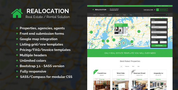Realocation - Modern Real Estate Template