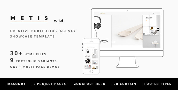Metis v1.6 - Creative Portfolio / Agency Template