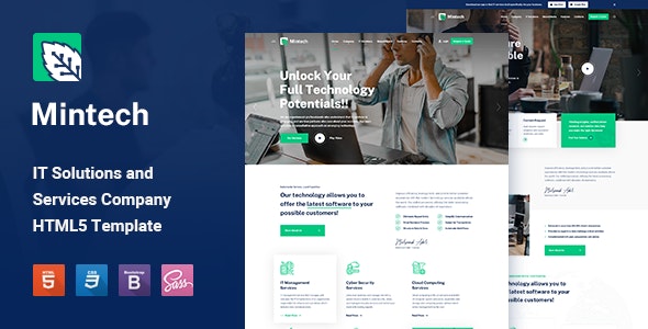 Mintech v1.0 - IT Solutions & Services HTML5 Template