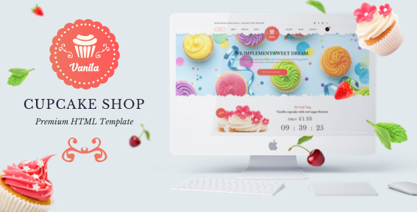 Bakery - Vanila Cakery & Bakery HTML5 Template