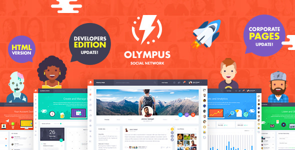 Olympus - HTML Social Network Toolkit - Updated