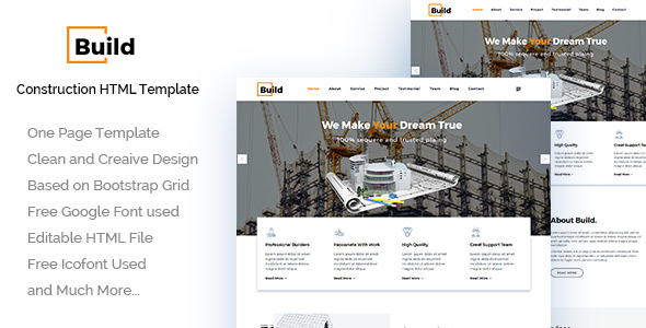 Build - Construction Building Company