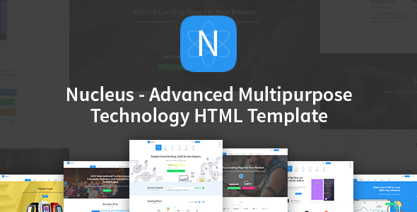 Nucleus - Multipurpose Technology HTML Template