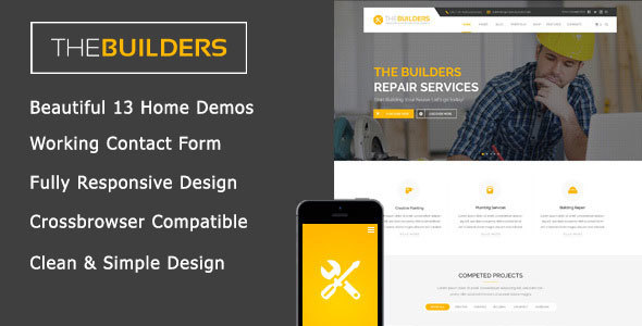 The Builders - Construction HTML Template