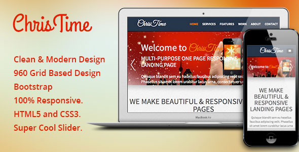 ChrisTime - Codegrape Responsive HTML5 Template