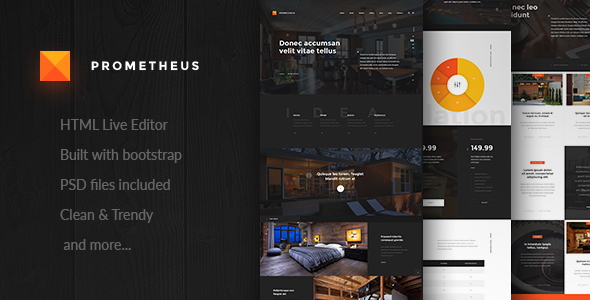 Prometheus – Multipurpose HTML Template