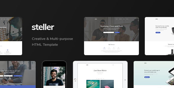 Steller - Multipurpose Landing Page With Builder