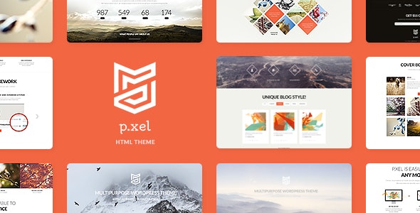 Pixel v1.0 - Multipurpose Site Template
