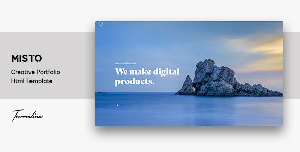 Misto v1.0 - One Page Portfolio Template