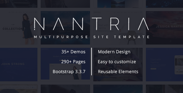 Nantria - Multi-purpose HTML5 Template