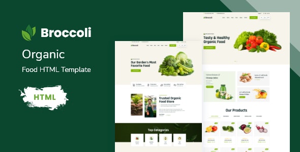 Broccoli v1.0 - Organic Food HTML Template