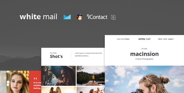 White Mail v1.0 - Responsive E-mail Template + Online Access