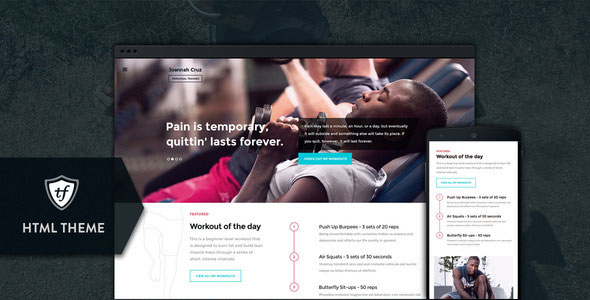 In Shape - Fitness HTML Theme