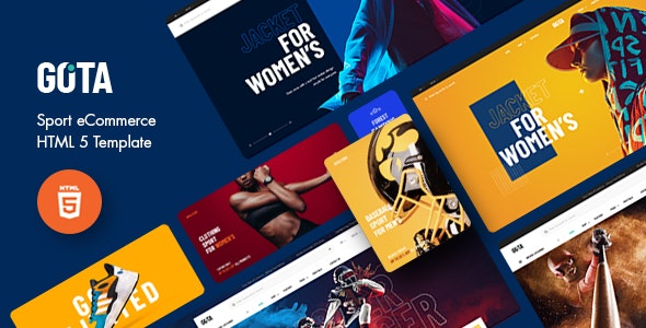 Gota v1.0 - Sport eCommerce HTML5 Template