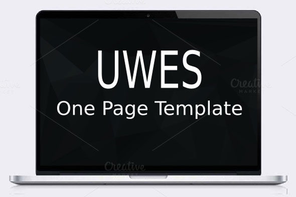 Uwes - Creativemarket One Page Template