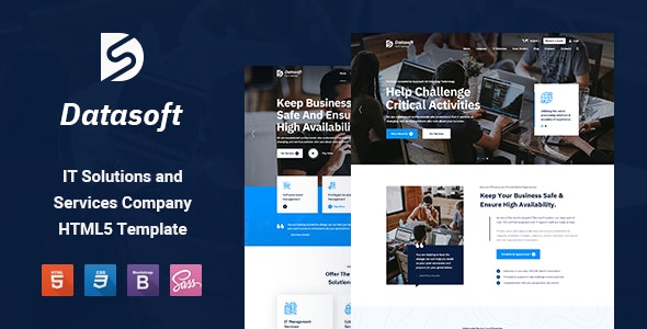 Datasoft v1.0 - IT Solutions & Services HTML5 Template