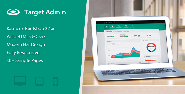Target - Responsive Bootstrap 3 Admin Template