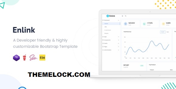 Enlink v1.0 - Bootstrap Admin Template