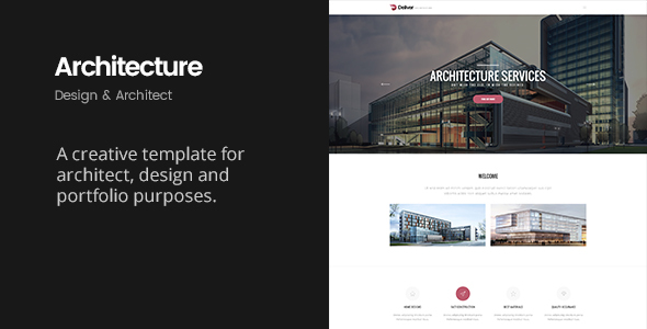Deliver Architecture | Portfolio, Design & Architect Template