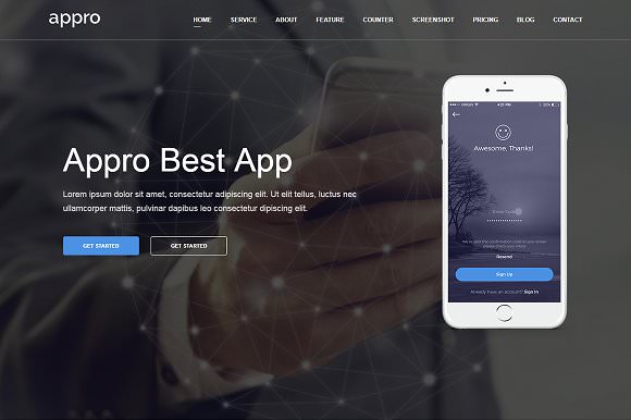Appro – Multipurpose HTML Template