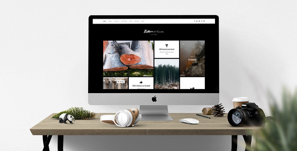 Killeen – A Contemporary Portfolio for Photographers with Shop