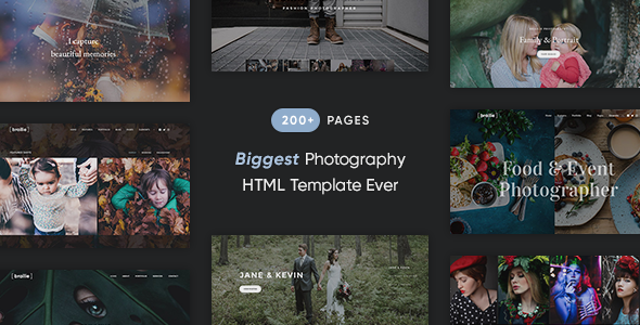 Photography - Brailie Photography Template for Photography