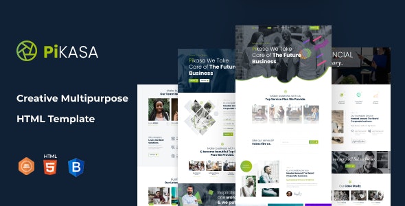 Pikasa v1.0 - Creative Multipurpose HTML Template