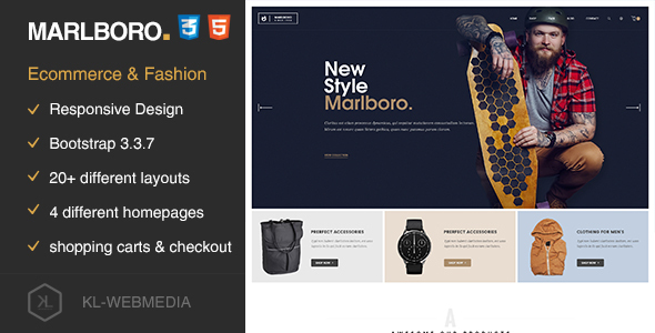 Marlboro - eCommerce HTML5 Template