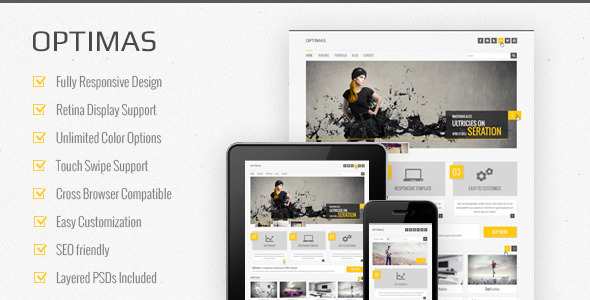 Optimas v1.3 - Responsive Multipurpose Template