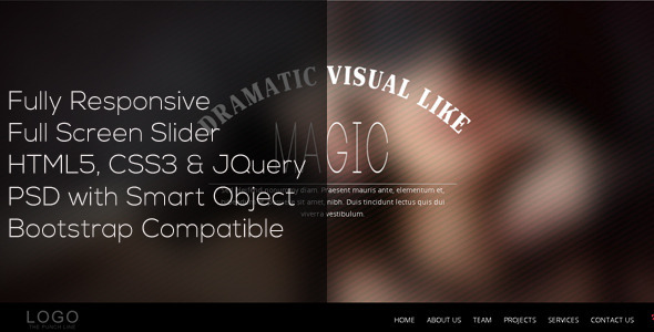 Blur - Single Page Responsive Template