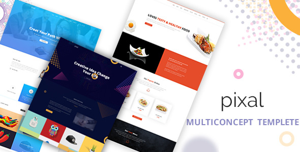 Pixal - Creative Multipurpose Template